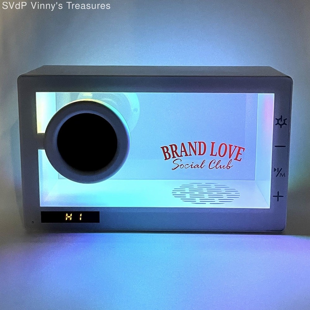 Tomax RS-009 Bluetooth Speaker Transparent Rhythm Light‎ Wireless Open Box